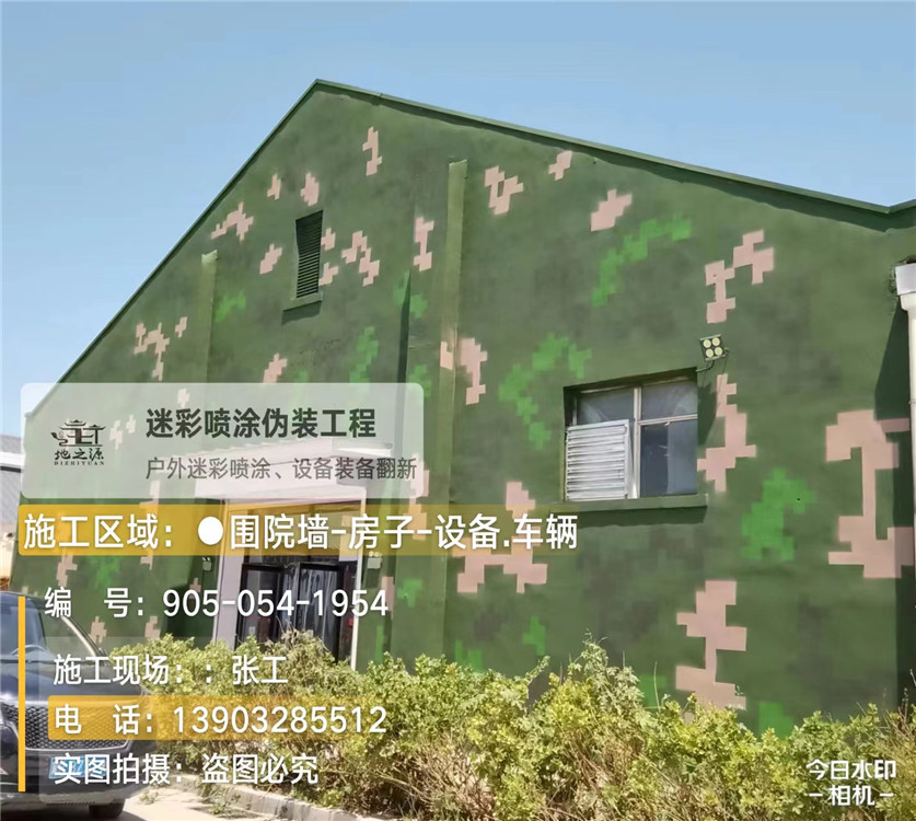 广东外墙数码迷彩漆施工报价清单（100㎡标准墙面测算）